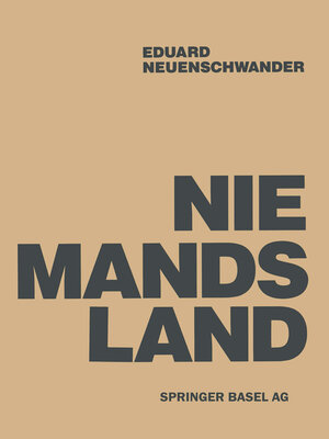cover image of Niemandsland